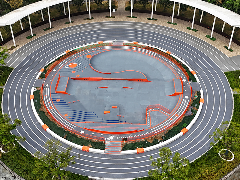 江蘇省蘇州市門戶公園極限運動場